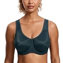 SYROKAN Women's Max Control Underwire Sports Bra