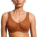 SYROKAN Women's Max Control Underwire Sports Bra