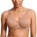 SYROKAN Women's Max Control Underwire Sports Bra
