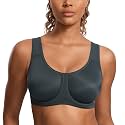 SYROKAN Women's Max Control Underwire Sports Bra