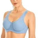 SYROKAN Women's Max Control Underwire Sports Bra