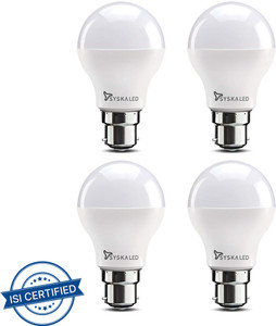 syska 9 w basic standard b22 led bulb white pack of 4