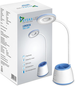 syska ssk-tl-8608l rechargeable table lamp