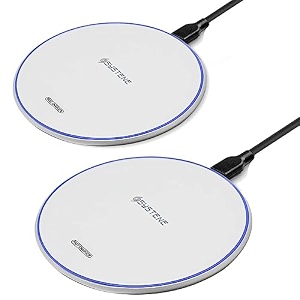 15w wireless charger fast charging pad pd qi-certified type c cable compatible for apple iphone 1515 plus15 pro15 pro max iphone 1414 plus14 promax131211 series airpods 3 2 1 pro -pack of 2
