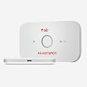 SYSTENE 4G LTE Wireless Dongle Compatible with Airtel Sim Network Support | Single Band Plug & Play Data Card Stick | 150Mbps WiFi Hotspot | 2200mAh Rechargeable Battery (White)