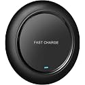 SYSTENE 15W Wireless Charger Fast Charging Pad PD Qi-Certified Type C Cable Compatible for Apple iPhone 16/15/15 Plus/15 Pro/15 Pro Max, iPhone 14/14 Plus/14 Pro/Max, iPhone 13/12/11 Series-Black