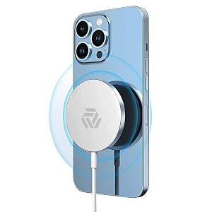 systene compatible with magsafe charger 15w fast wireless charger magnetic compatible for iphone 1615141312 series air pods fast charging pad with overheat protection amp anti-slip design