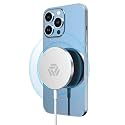 SYSTENE Compatible with Magsafe Charger 15W Fast Wireless Charger Magnetic Compatible for iPhone 16/15/14/13/12 Series, Air Pods Fast Charging Pad with Overheat Protection &amp; Anti-Slip Design