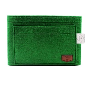 women felt purse organizer insert for ladies handbag tote hobo bag storage amp purse divider multiple storage compartment - green134x67x71 inch x-large