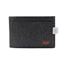 Women Felt Purse Organizer Insert for Ladies Handbag, Tote, Hobo Bag Storage &amp; Purse Divider, Multiple Storage Compartment - Dark Grey(8.85x4.5x5.5) inch (Small)