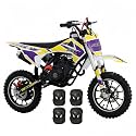 SYX MOTO 60cc Kids Dirt Bike, 4-Stroke Off-Road Gas Powered Mini Bikes