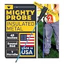 T&T Tools 48-Inch Mighty Probe Metal Soil Probe – 3/8" Round Rod - 2 Pack
