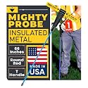 T&T Tools 66-Inch Mighty Probe Metal Soil Probe – 3/8" Round Rod - 1 Pack