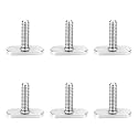T Bolts for Kayak Track/Rail, Kayak Track Mount Accessories Screws 1 Inch Long, Nuts 1/2 Inch Wide, Kayak Hardware T-Slot Bolts 6 Pack