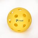 T-Pace 26 – AIPA & USAPA Approved Indoor Practice Pickleball (Set of 3) | 26-Hole Precision | Durable Training Balls | Consistent Indoor Flight & Control I Injection Moulded