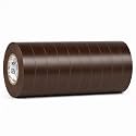 GGR Supplies EL-766AW Brown General Purpose Electrical Tape, 3/4 Inch x 66 Feet, 7 Mil PVC, UL/CSA Listed Core, 600V Flame-Retardant Insulation for Wire Splicing, Bundling &amp; Color Coding, Pack of 10
