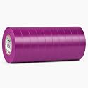 GGR Supplies EL-766AW Purple General Purpose Electrical Tape, 3/4 Inch x 66 Feet, 7 Mil PVC, UL/CSA Listed Core, 600V Flame-Retardant Insulation for Wire Splicing, Bundling &amp; Color Coding, Pack of 10