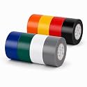 GGR Supplies EL-766AW Rainbow General Purpose Electrical Tape, 2 Inch x 66 Feet, 7 Mil PVC, UL/CSA Listed Core, 600V Flame-Retardant Insulation for Wire Splicing, Bundling &amp; Color Coding, Pack of 8