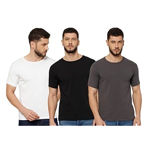 T-Shirt for Men - 100 Cotton Casual