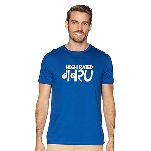 T-Shirt for Men HIGH Rated GABRU Hindi