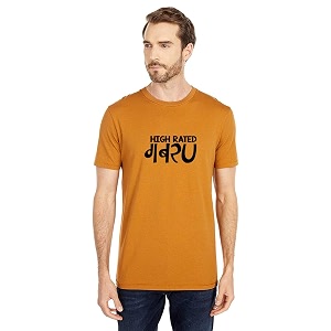T-Shirt for Men HIGH Rated GABRU Hindi