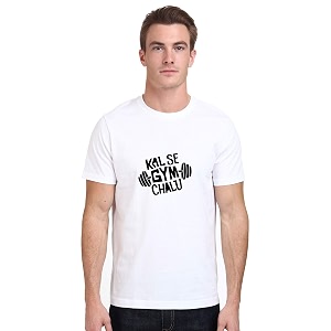 T-Shirt for Men KAL SE Gym CHALU