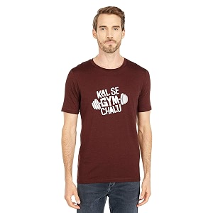 T-Shirt for Men KAL SE Gym CHALU