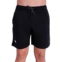 T T Cotton Blend Shorts for Men | Regular Fit | Elasticated &amp; Zipper | 2 Sided Pockets &amp; 1 Back Pocket | Solid | Above Knee Length Bermuda Short | Ideal for Casual Outings