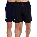 T T Cotton Blend Shorts for Men | Regular Fit | Elasticated &amp; Zipper | 2 Sided Pockets &amp; 1 Back Pocket | Solid | Above Knee Length Bermuda Short | Ideal for Casual Outings