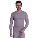 T T Mens Skin Slim Fit Solid Titanic Thermal Top