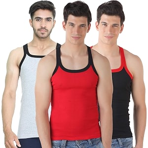 T T Mens Titanic Gym Vest Pack