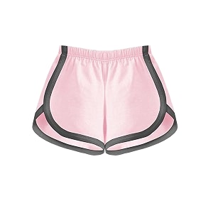 atun all things uber nice baby-girl39s hotpants regular cotton shorts gsht hol_soft pink-charcoal grey2_1-2 years