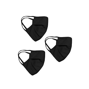 atun all things uber nice unisex cotton reusable washable designer 3 layer face mask pack of 3