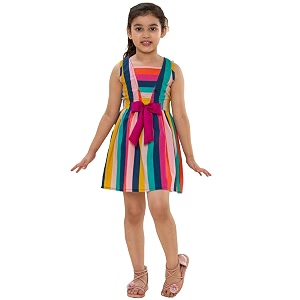 atun all things uber nice girls fit and flare knee-length dress