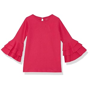 atun all things uber nice girls cotton a-line knee length long sleeve casual dress