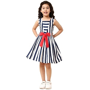 atun all things uber nice girls fit and flare knee-length dress