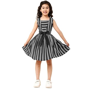 atun all things uber nice girls fit and flare knee-length dress