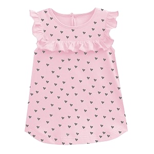 atun all things uber nice girls heart regular casual top