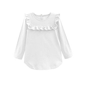 atun all things uber nice girl39s cotton regular fit round neck long sleeve t-shirt