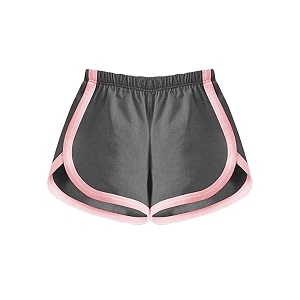 atun all things uber nice baby-girl39s hotpants regular cotton shorts gsht hol_charcoal grey-soft pink_0-3 months
