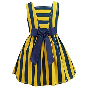 atun all things uber nice girls fit and flare knee-length dress