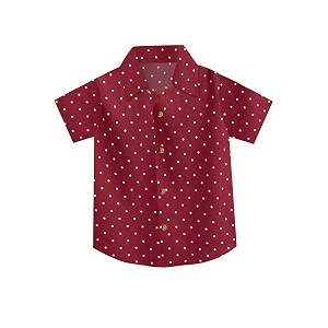 atun all things uber nice boy39s cotton regular fit full sleeve polka dot shirt  casual trendy soft fabric collar neck shirt