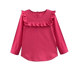 atun all things uber nice girl39s regular t-shirt gtop mdg fuc_fuchsia 6-7 years