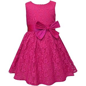 atun all things uber nice girls fit amp flare knee-length dress