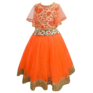 A.T.U.N. ALL THINGS UBER NICE Girls Ghagra