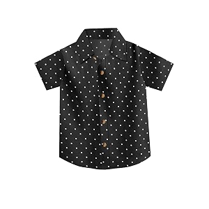 atun all things uber nice boy39s cotton regular fit full sleeve polka dot shirt  casual trendy soft fabric collar neck shirt