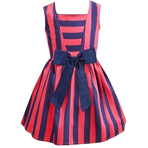 atun all things uber nice girls fit and flare knee-length dress