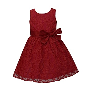 atun all things uber nice girls fit amp flare knee-length dress