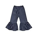 A.T.U.N. (ALL THINGS UBER NICE) Girls High Rise Regular Elasticated Waistband Casual Ruffle Pants