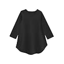A.T.U.N. (All Things UBER Nice) Girls Cotton Regular Fit Round Neck Long Sleeve T-Shirt